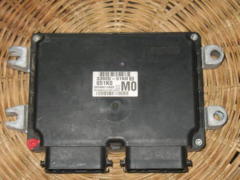 ECU AGILA 33920-51K03, SPLASH EX 1,0L 50KW 68ps 3392051k03