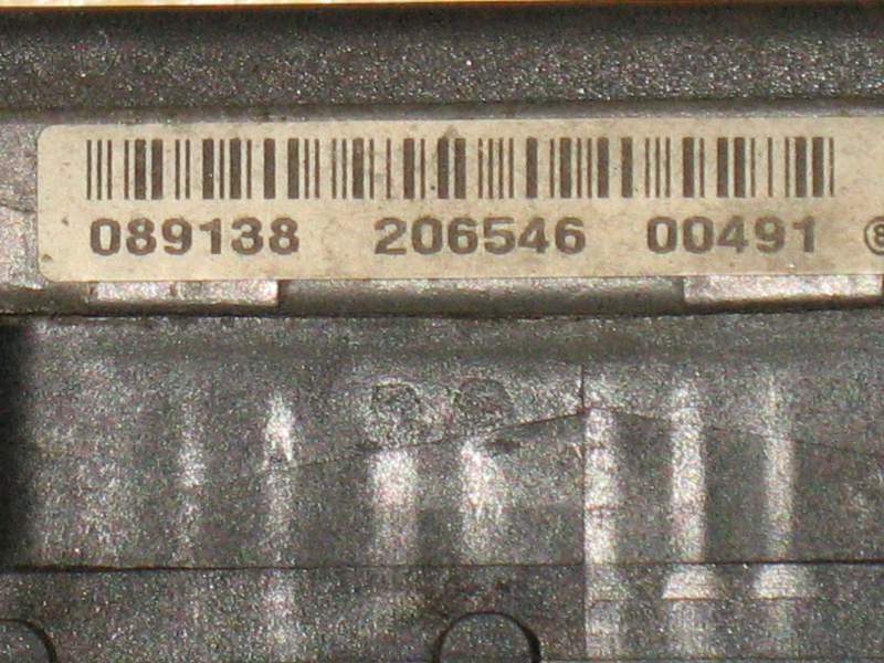 FIAT PUNTO 1.2 ECU A152 0261206546 00467581580