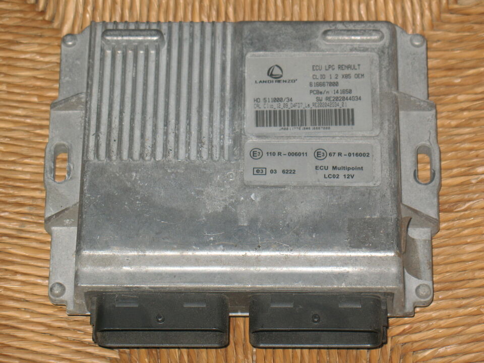 ECU LPG GPL CLIO 1.2 616667000 HD 51100034 SW RE202044G34
