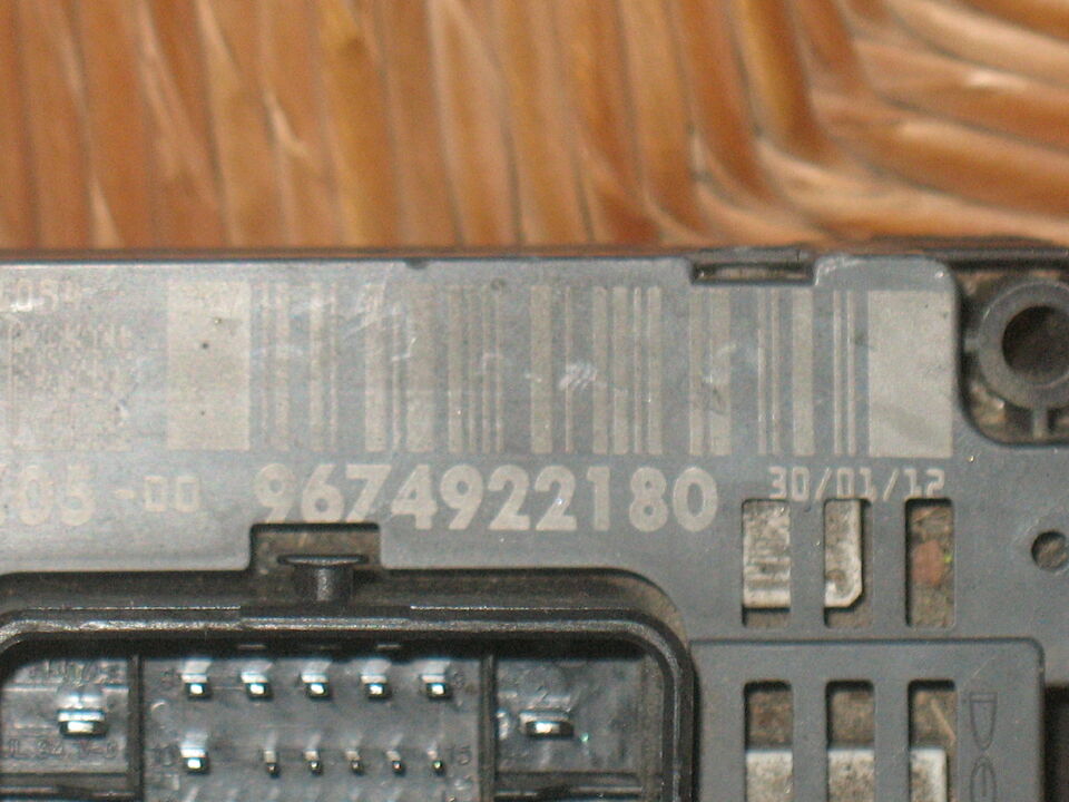 CITROEN PEUGEOT DELPHI 9674922180 BSM Z05-00 HW209 SW9A