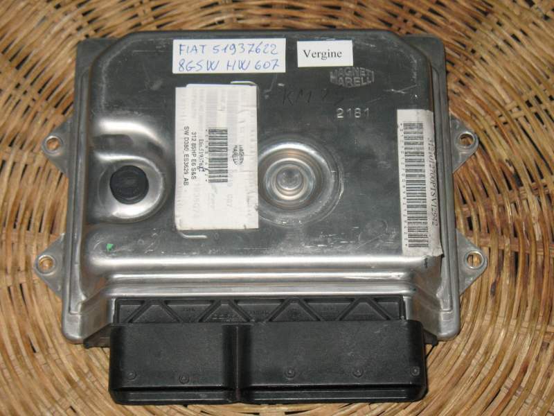 Ecu panda 51986257 8GSW.MY 51937622 8GSW.HC hw607 FIAT 500 07 >