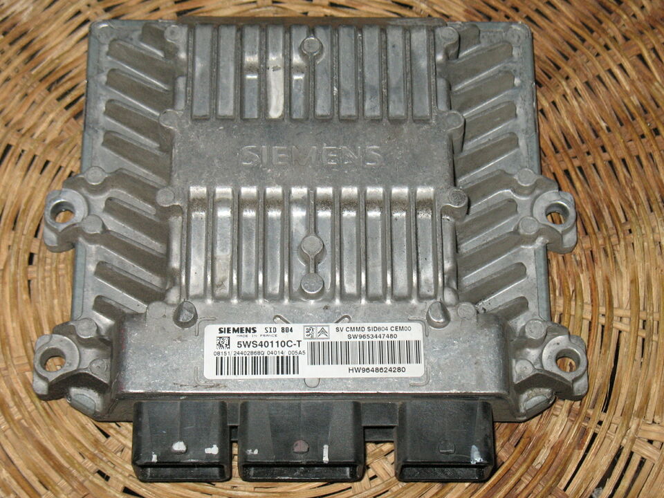 ECU CITROEN C3 1.4 HDI SIEMENS 5WS40110CT SW 9653447480