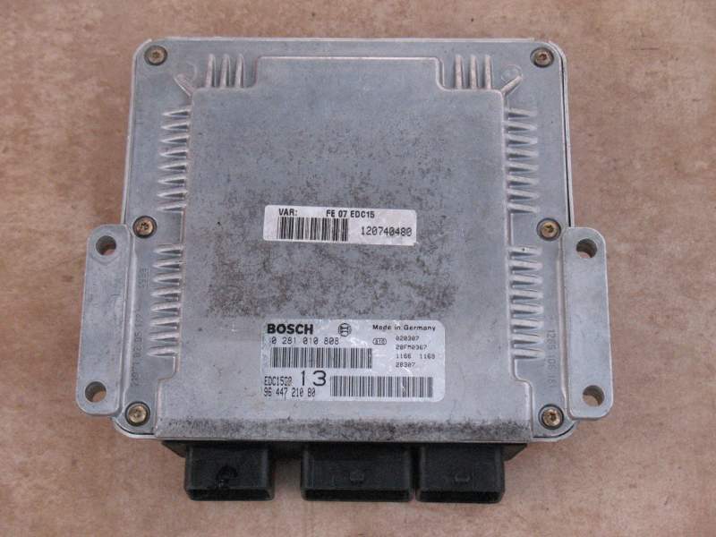 ECU CITROEN C5 2.0 HDI BOSCH 0281010808 9644721080 EDC15C2 13