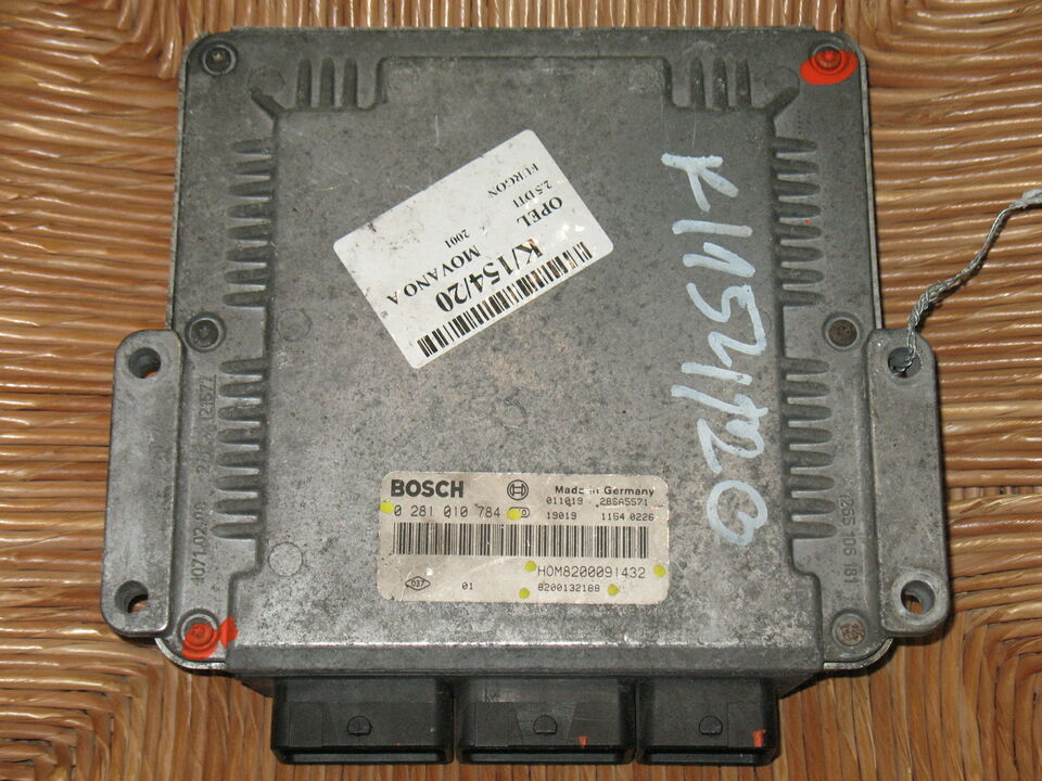 ECU RENAULT MASTER 2.5 DCI BOSCH 0281010784 HOM 8200091432