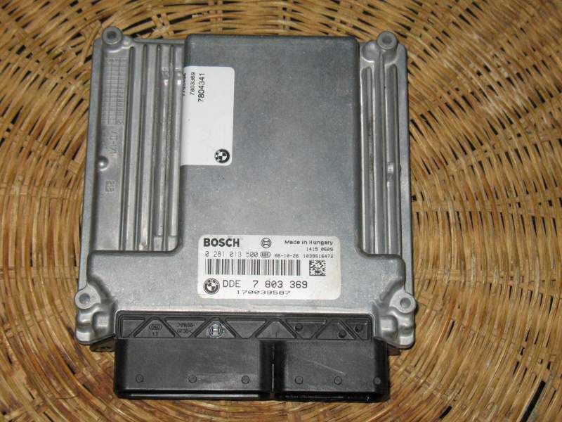 ECU BMW SERIE 3 5 7 BOSCH 0281013500 DDE7803369 EDC 16CP35-5.22