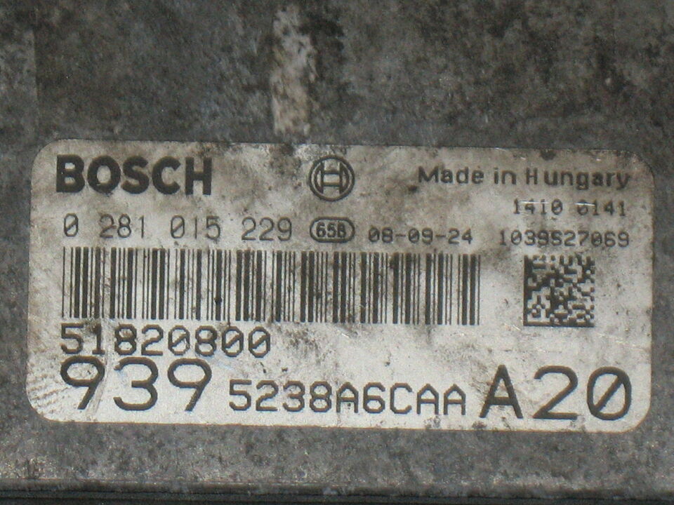 ECU ALFA ROMEO 159 2.4 0281015229 51820800 EDC16C39