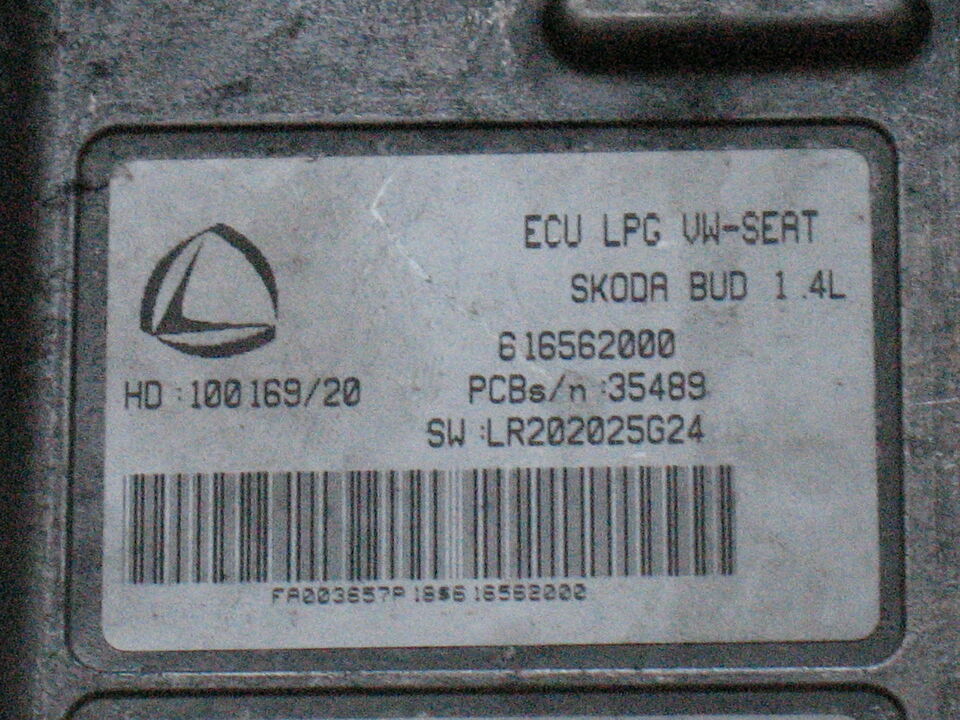 ECU VW seat skoda gpl lpg 1.4 616562000 lr202025g24