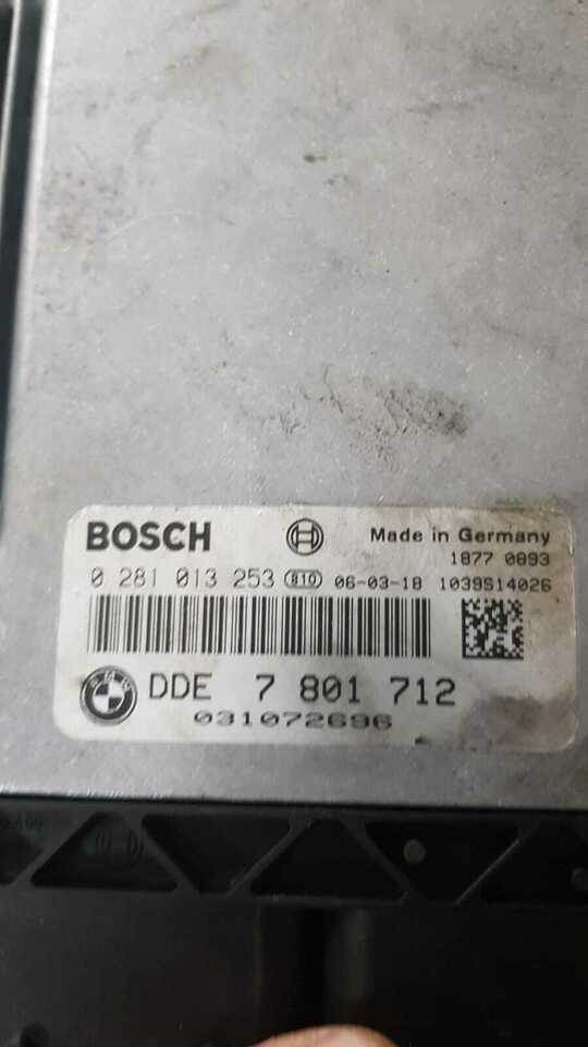 ECU BMW E60 E61 3.0 D BOSCH 0281013253 DDE 7801712 EDC16CP35