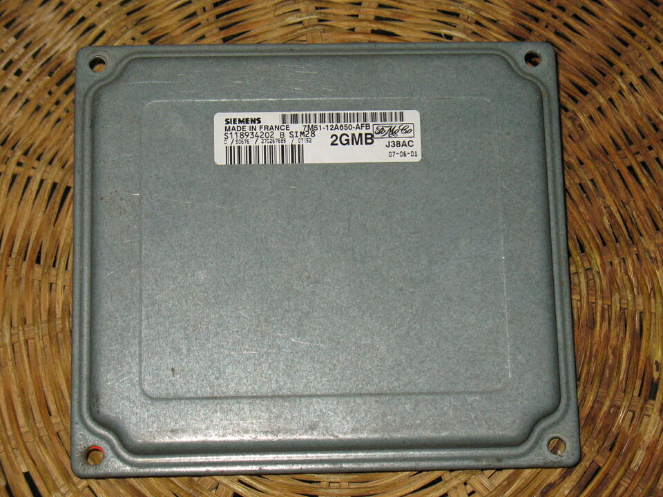 ECU FORD FOCUS S118934202B Sim28 7M51-12A650-Afb 7M5112A650Afb