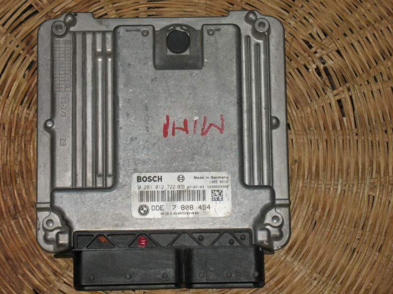 ECU BMW MINI COOPER 1.6 D BOSCH 0281012722 DDE7808454