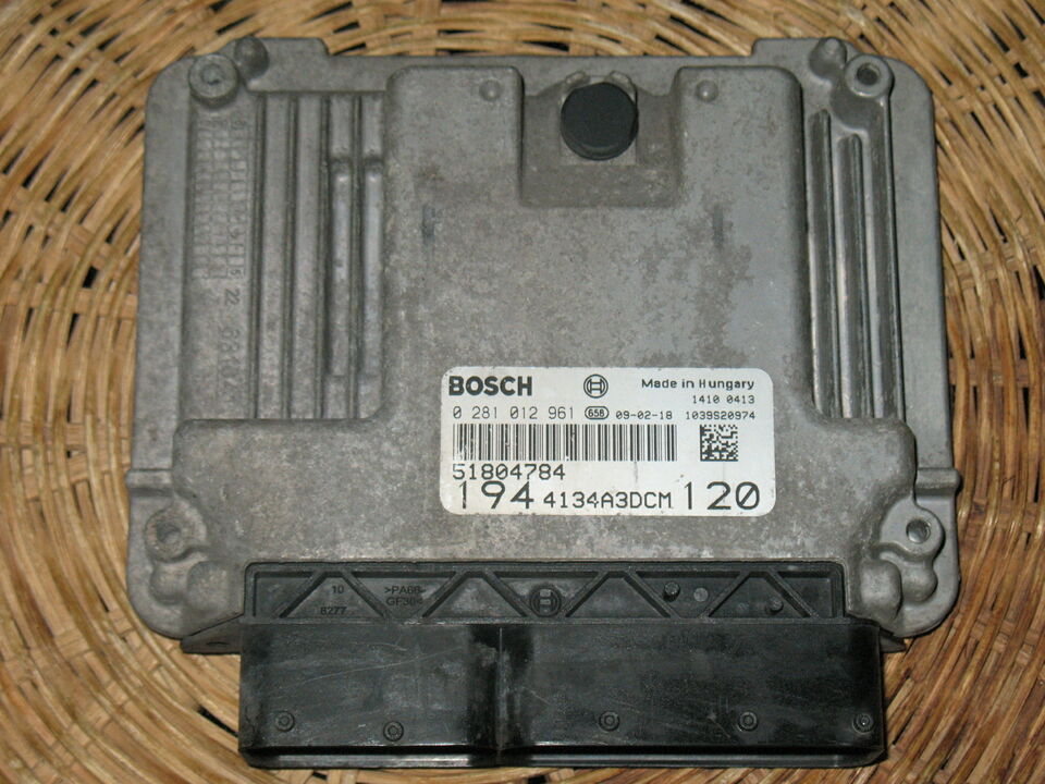 ECU CROMA 1.9 JTD 0281012961 55208480 51854278 EDC 16C39-5.65
