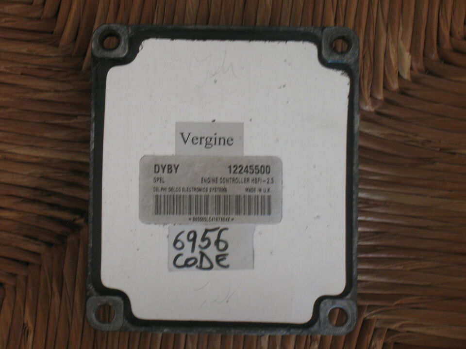 Ecu centralina motore opel meriva z16xe 12245500 dyby hsfi 2.5