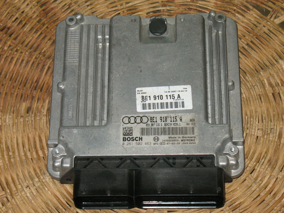 ECU AUDI A4 2.0 2007 > 09 8E1910115A BOSCH 0261S02463 MED9 1