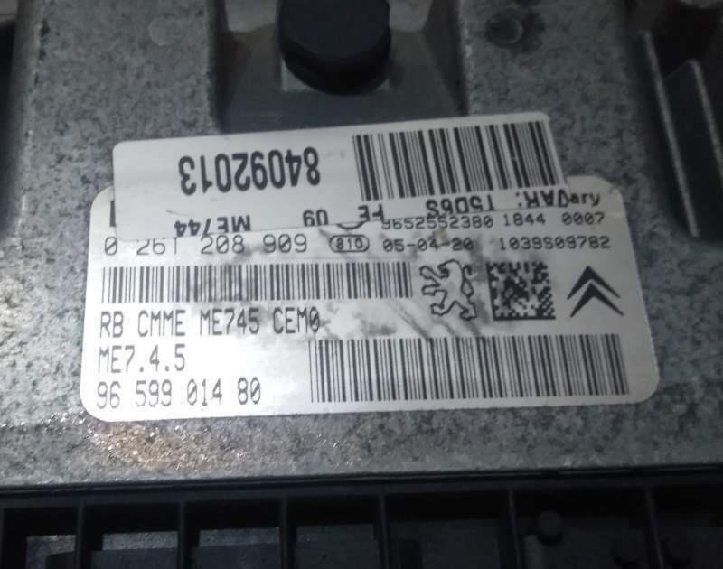 ECU CITRPEN PEUGIOT 1.6 0261208909 9659901480 ME745 ME7.4.5