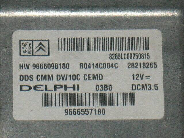 PEUGEOT CITROEN DCM3.5 9666098180 9666557180 BSI 9664058880