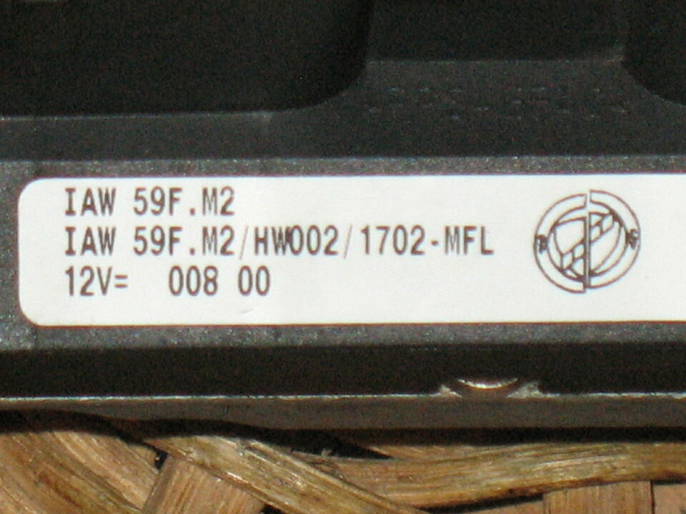 Centralina motore fiat punto 1.2 188 iaw59fm2 hw002 Vergine