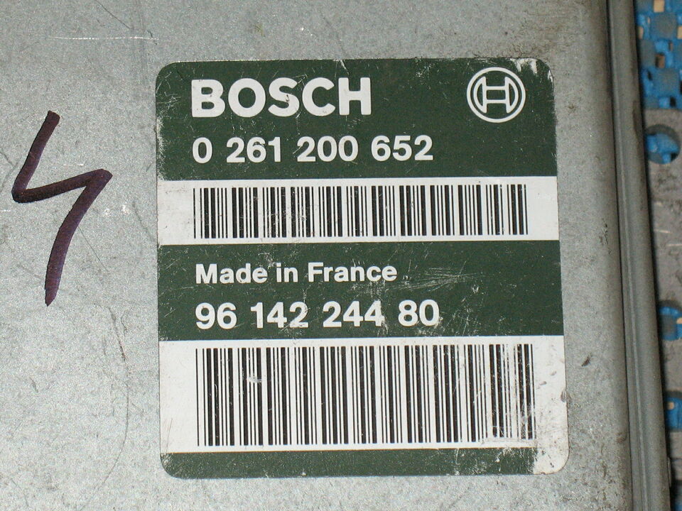 ECU CENTRALINA MOTORE PEUGEOT 1.6 0261200652 9614224480 EDC MS6.1