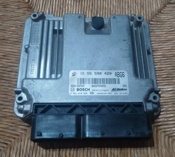ECU ASTRA INSIGNIA ZAFIRA 0281019088 55590420 ABG6 EDC17C59-1.15