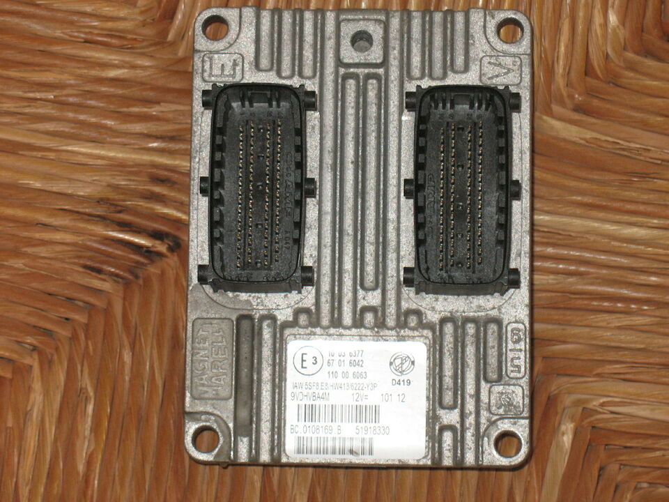 Ecu centralina lancia ypsilon gpl 1.2 iaw 5sf.e8 51918330 hw413