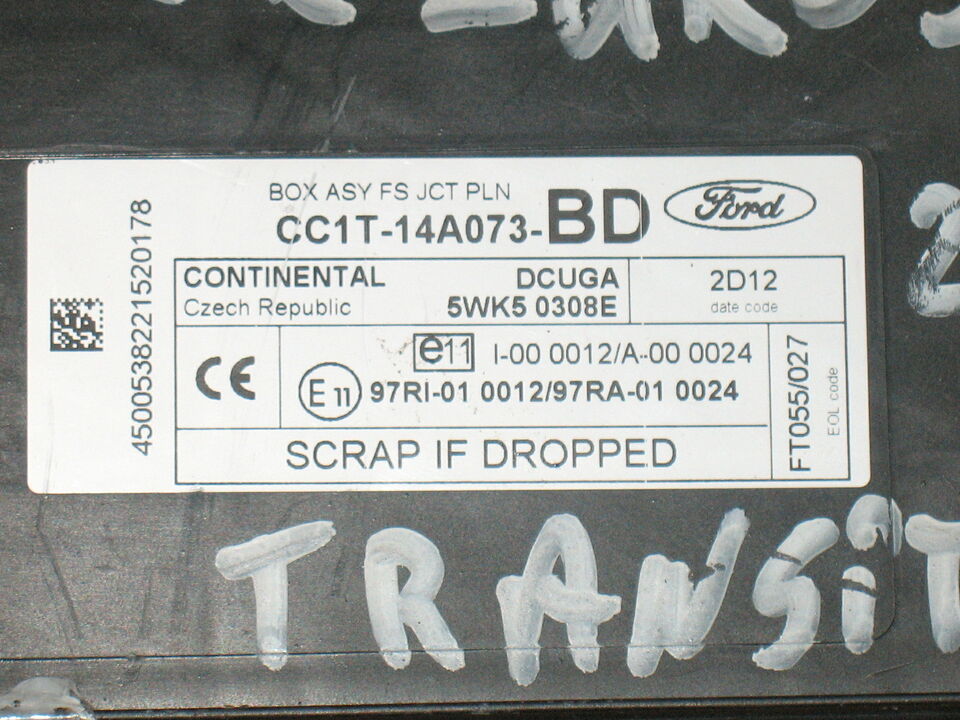 Body computer bcm ford transir CC1T-14A073-BD CC1T 14A073 BD