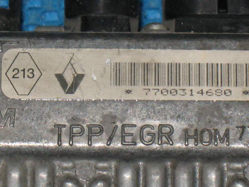 ECU RENAULT MASTER MASCOTT 2.8 DTI 7700314680 - 21653248-5A