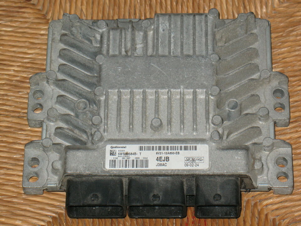ECU Ford S-MAX C-MAX SID206 5WS40584B-T 8V21-12A650-EB 4EJB