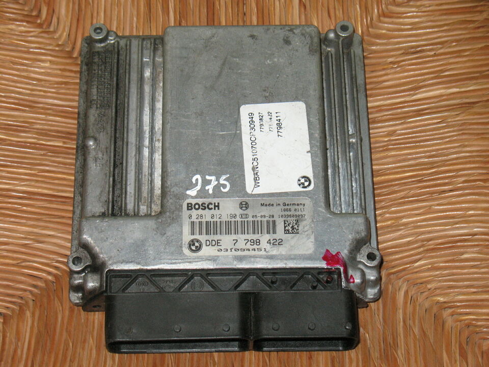 BMW 5 E60/E61 530 3.0 0281012190 DDE 7798422 1039S0909 EDC16C1