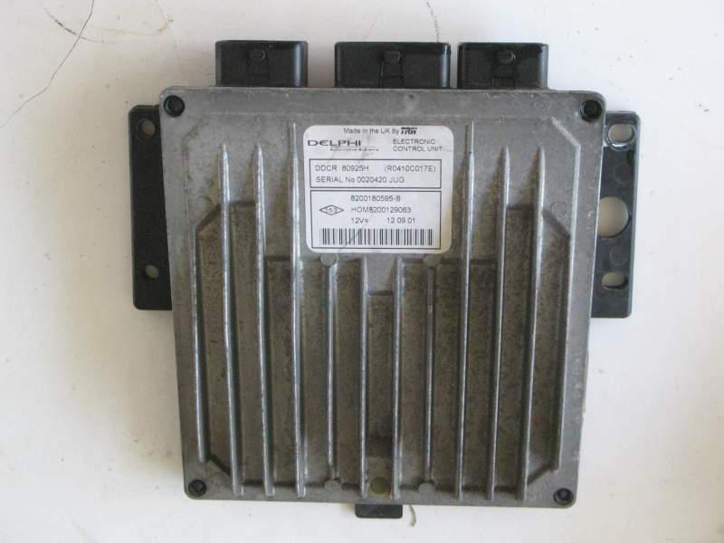 ECU RENAULT CLIO 1.5 DCI DDCR 80925E R0410C017C 8200180595-B