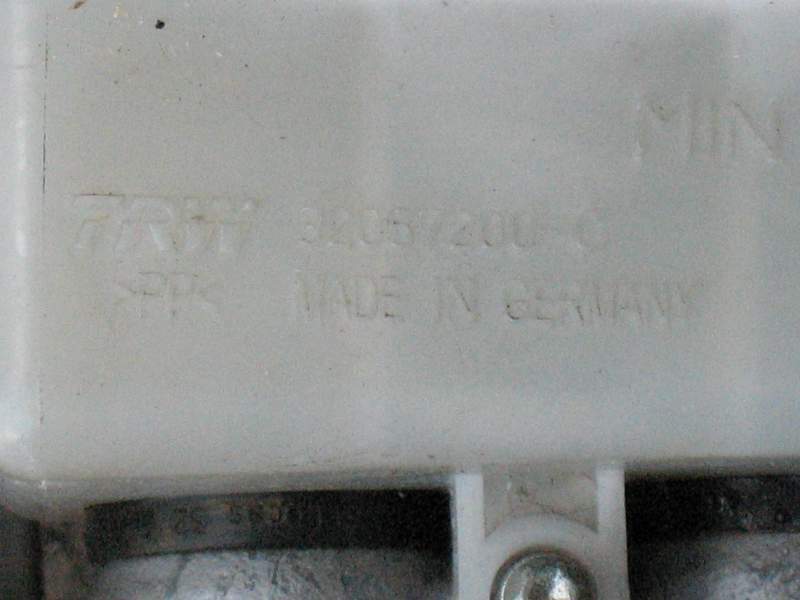 Pompa freno TRW MERCEDES CLASSE A A 160