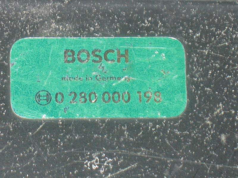 CITROEN CX -GTI-80/84 CX 2400 INIEZIONE GTI 0280000198 BOSCH