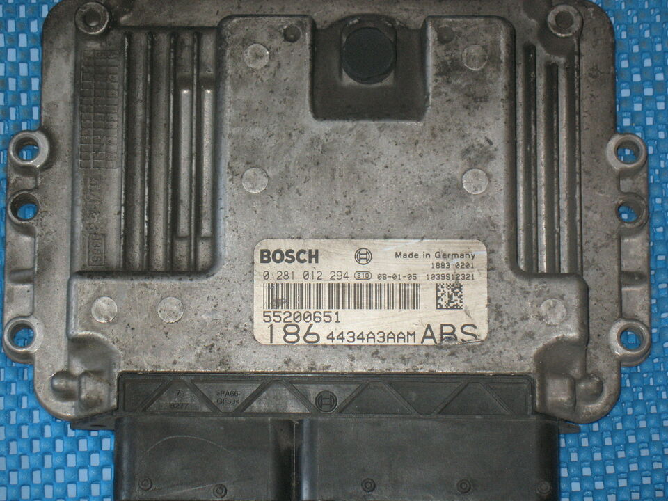 ECU FIAT MULTIPLA 1.9 0281012294 51807822 EDC16C39 5.69
