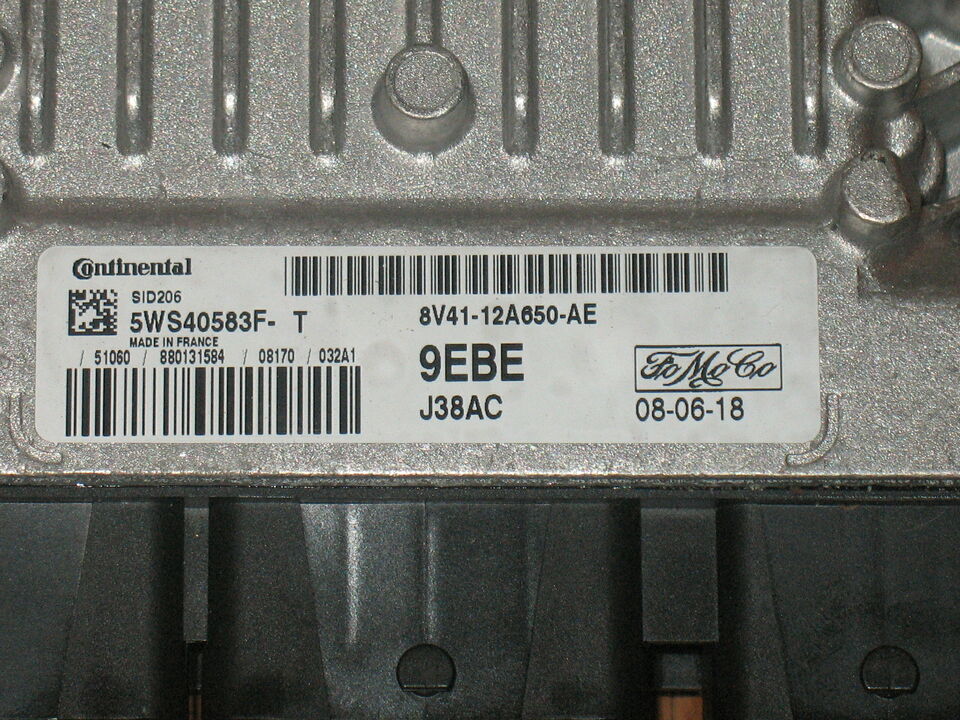 ECU Ford Kuga 2.0 SID206 5WS40583F-T 8V41-12A650-AE 9EBE