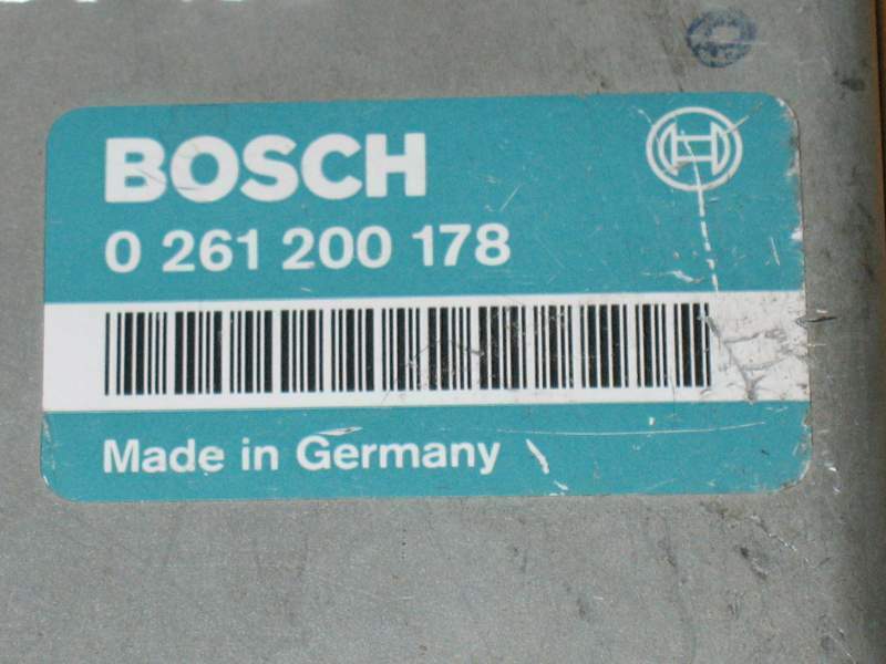 BMW 5 '(E3 530i Berlina 3,0 138 kW / 188 PS Bosch 0261200178