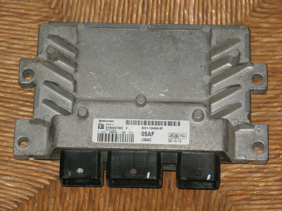 ECU FORD FIESTA 1.2 EMS2102 S180047002F 8V21 12A650-SF 0SAF