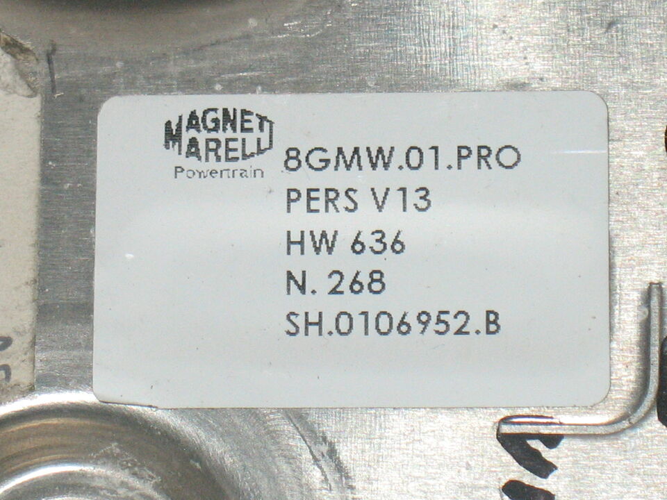 Alfa Romeo Giulietta 1.4 TRB 170CV 8GMW01PRO HW636 SH0106952B