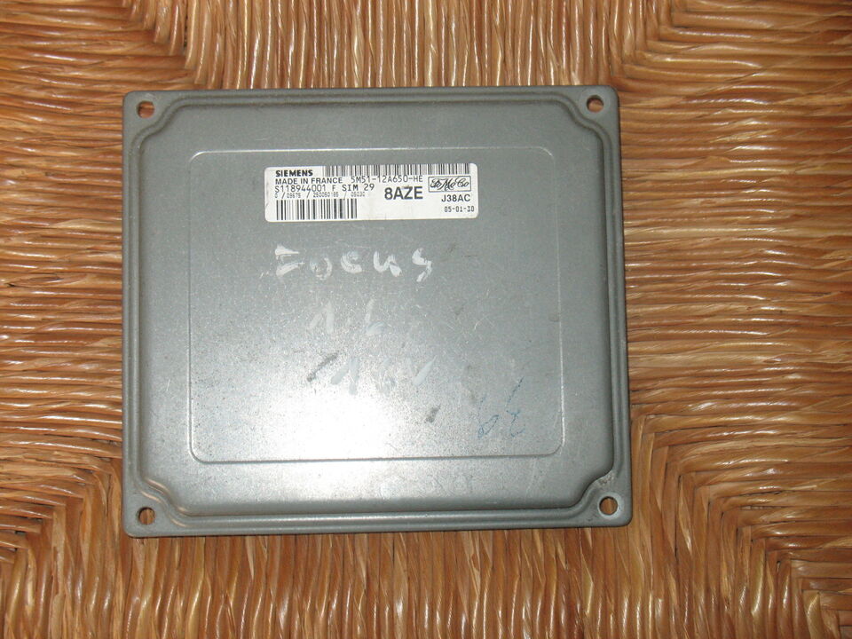 ECU FORD FOCUS 1.6 16V SIEMENS S118944001 H 5M5112A650HG 8AZG