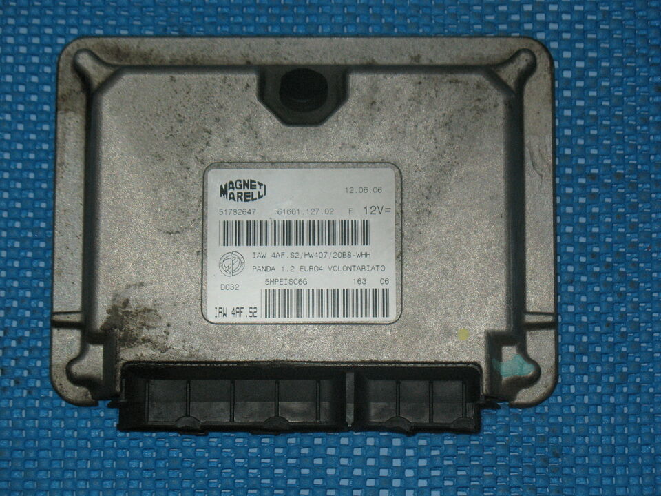 Ecu Fiat Panda 1.2 Iaw 4af.S2 51793116 HW407 51782647 51798638