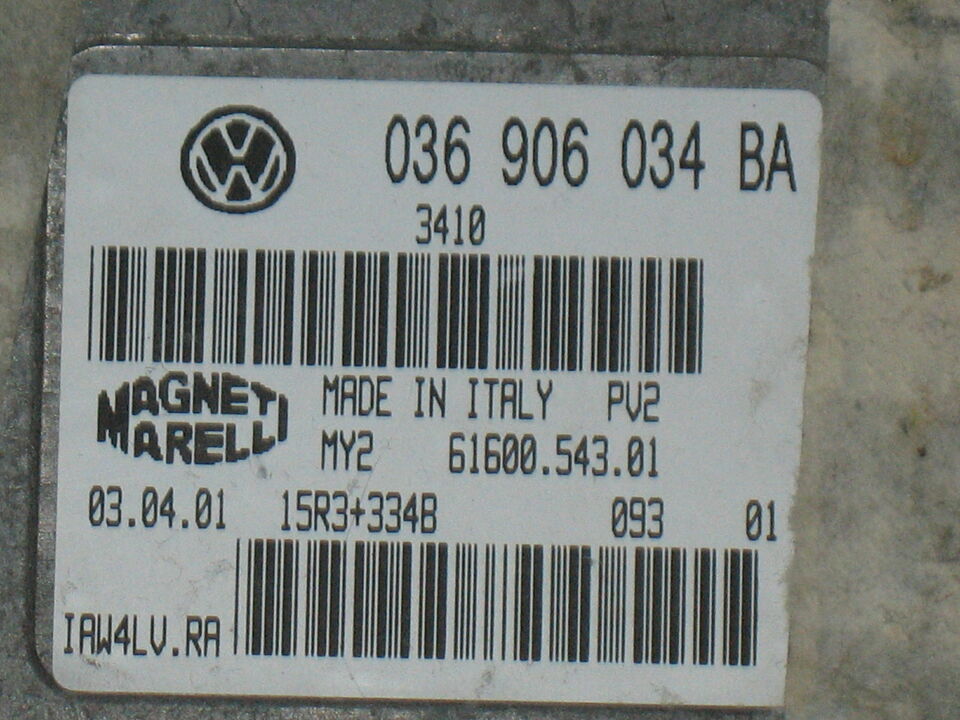 Ecu volkswagen audi seat arosa skoda iaw 4lu.ra 036906034ba