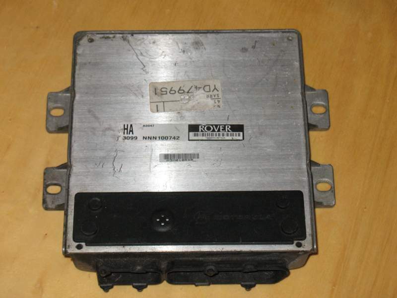 Rover ECU NNN 100742 Rover 25/45/75 ECU, MG ZR / ZS ECU 1999-2005