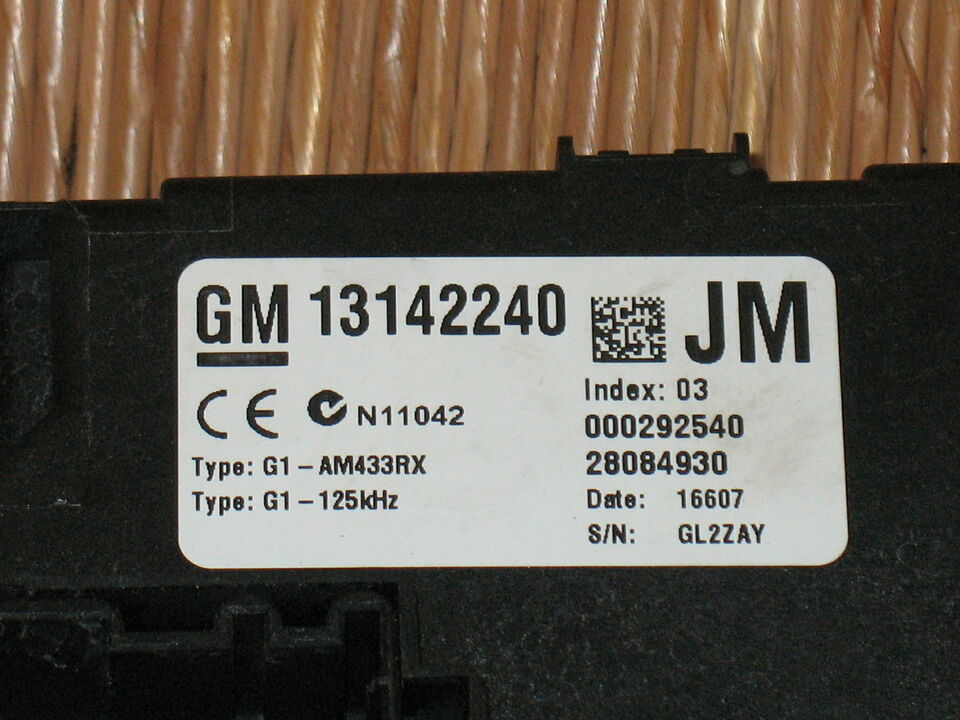GM 13142240 JM 000292540 28084930 Opel GM Z12XEP CORSA D