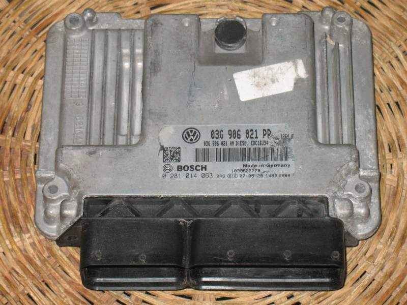 ECU VW GOLF 2.0 TDI BOSCH 0281014063 03G906021PP EDC16U34