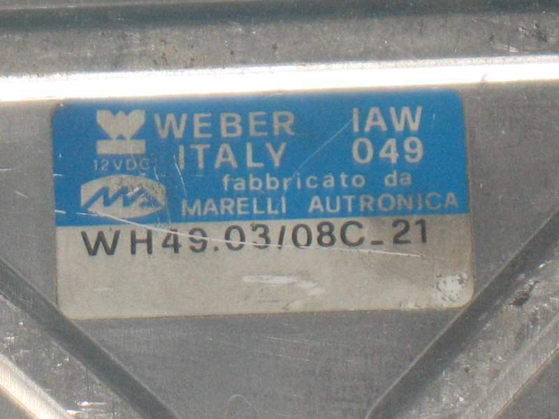 ECU Lancia Delta HF TURBO ECU IAW 049 WH49.03/08C_21 1aw 049