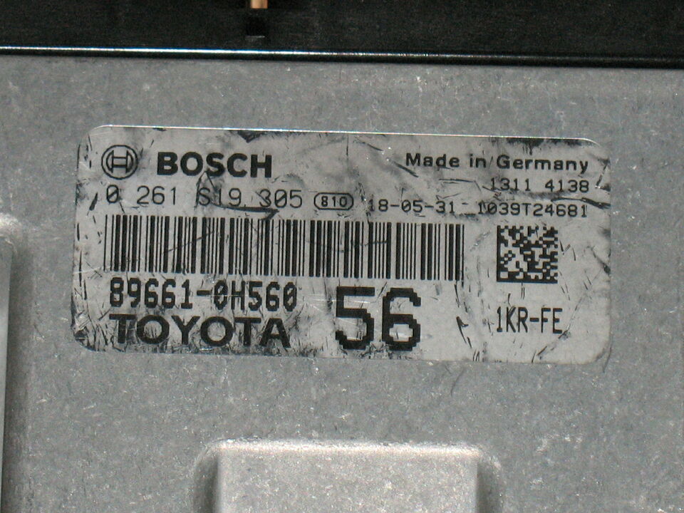 896610H560 Centralina Motore ECU Toyota Aygo (2018) 0261S19305