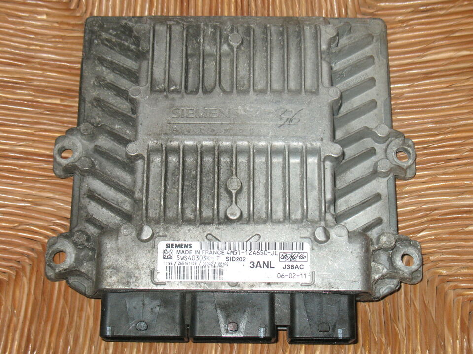 ECU FORD FOCUS 1.8 TDCI 4M51-12A650-JL 5WS40303K-T 3ANL SID202
