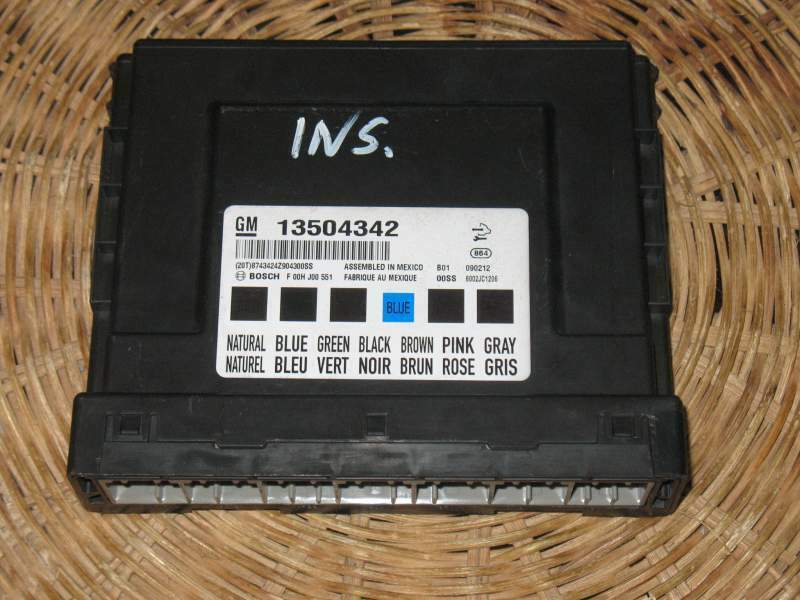 Opel Vauxhall Insignia MK1 Body bcm Control Unit Module 13504342