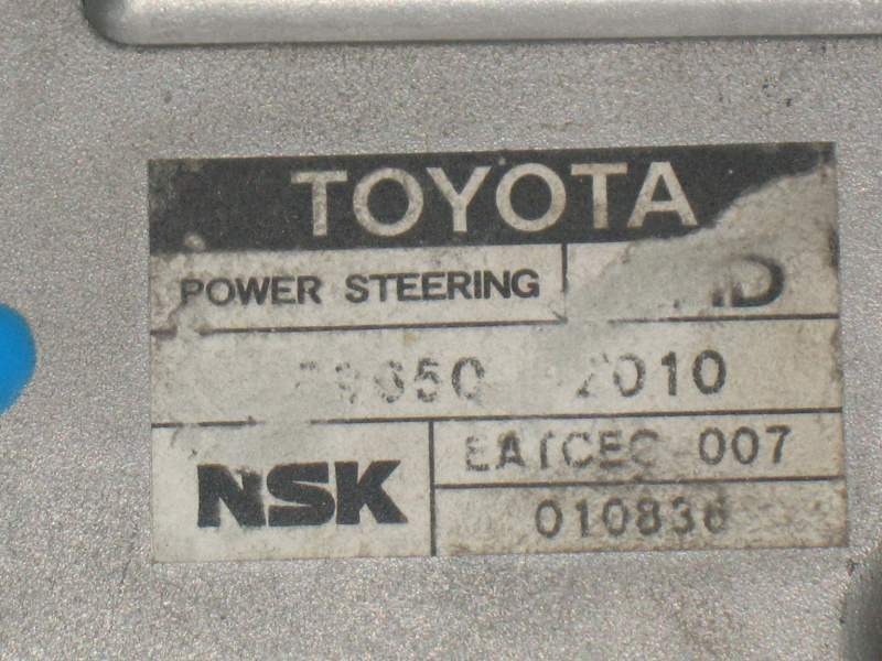 Ecu servosterzo toyota corolla 89650-02150