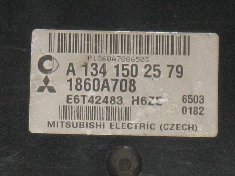 ECU Smart Forfour Motore A 1341502579 Control Unit 1860A708