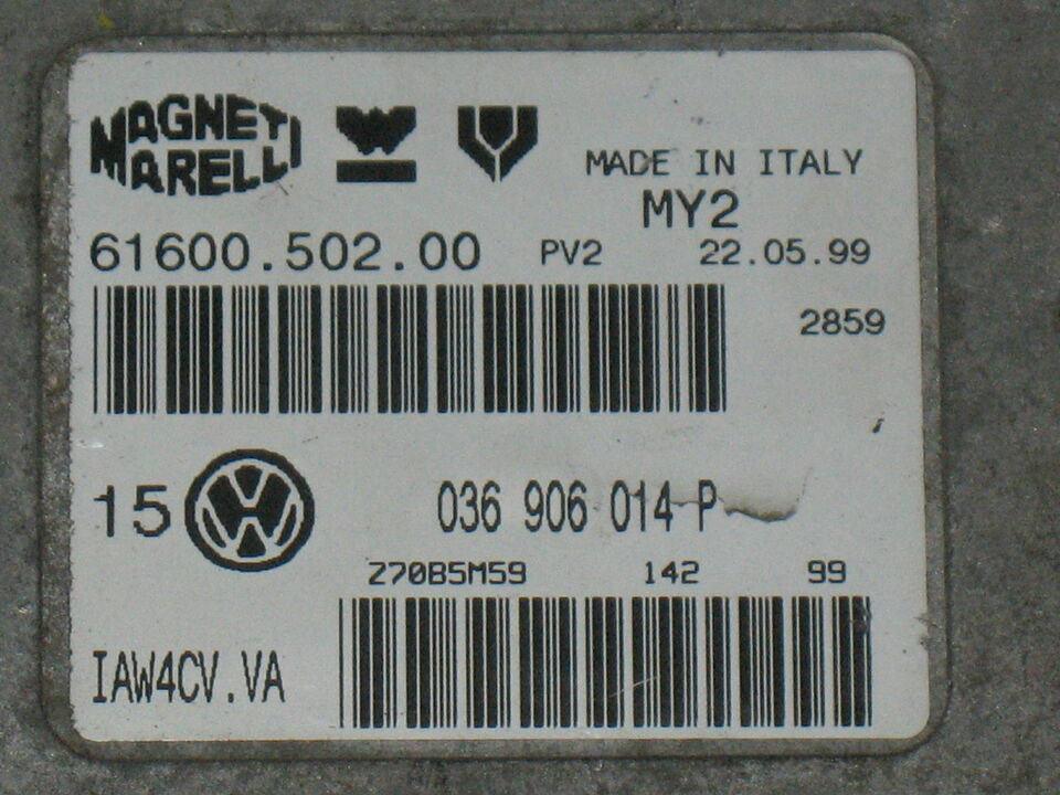 ECU VOLKSWAGEN GOLF IAW4CV.VA 036 906 014 P 036906014P