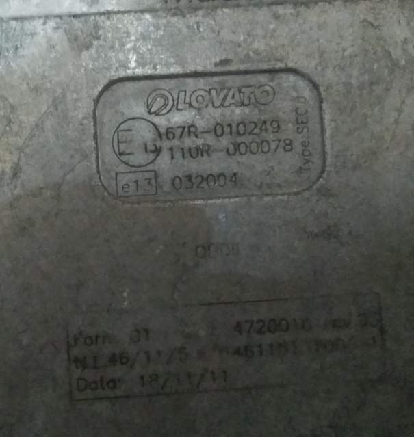 Ecu centralina gpl lovato golf seat scoda 67r010249 110r000078