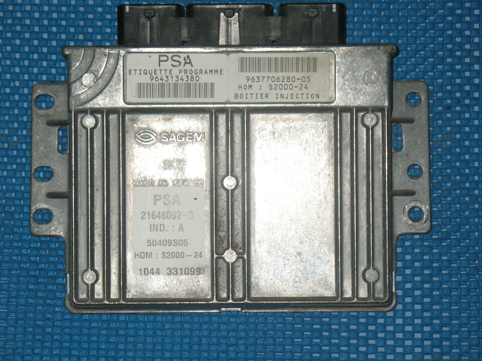 ECU PSA 9643134380 9637706280-05 HOM S2000-24